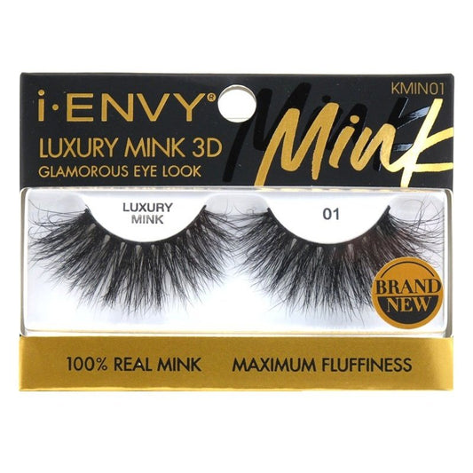 Kiss I Envy Luxury Mink 3D 01 Lashes