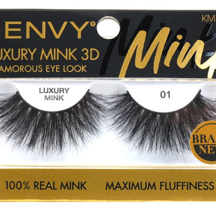 Kiss I Envy Luxury Mink 3D Lashes #01