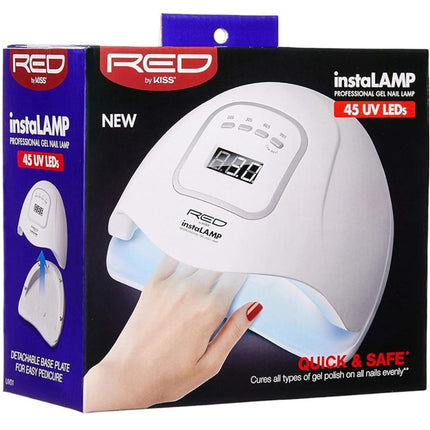 Kiss Red Instalamp Gel Nail Lamp