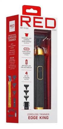 Kiss Red Trimmer Edge King Cordless