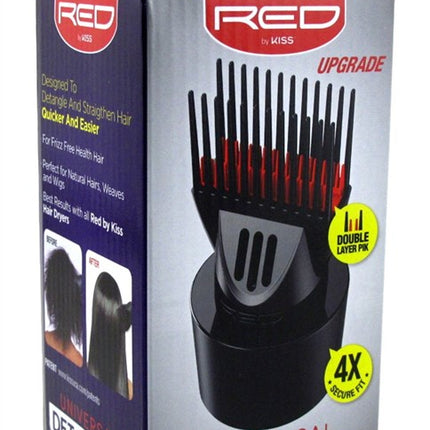 Kiss Red Universal Detangler Styling Pik