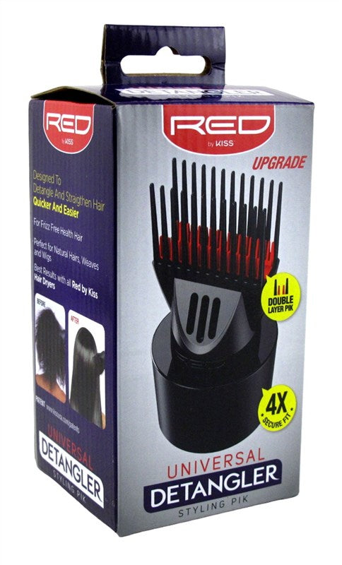 Kiss Red Universal Detangler Styling Pik
