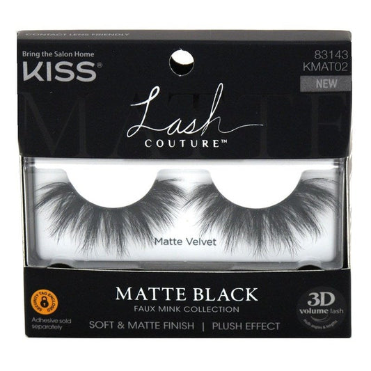 Kiss Lash Couture Matte Black Matte Velvet