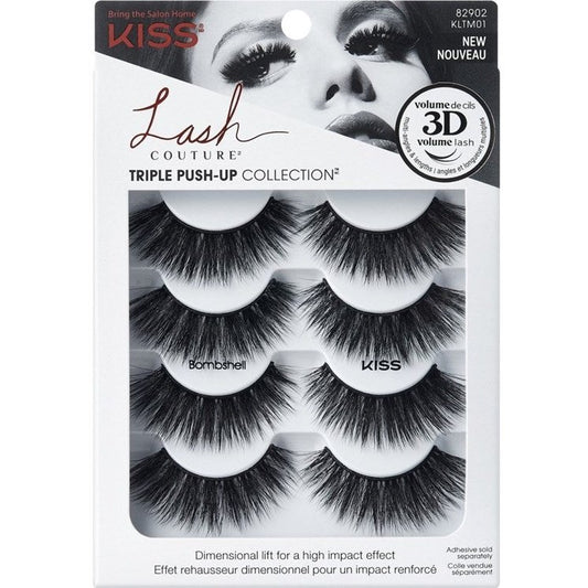 Kiss Lash Couture Triple Push- Up Collection Bombshell