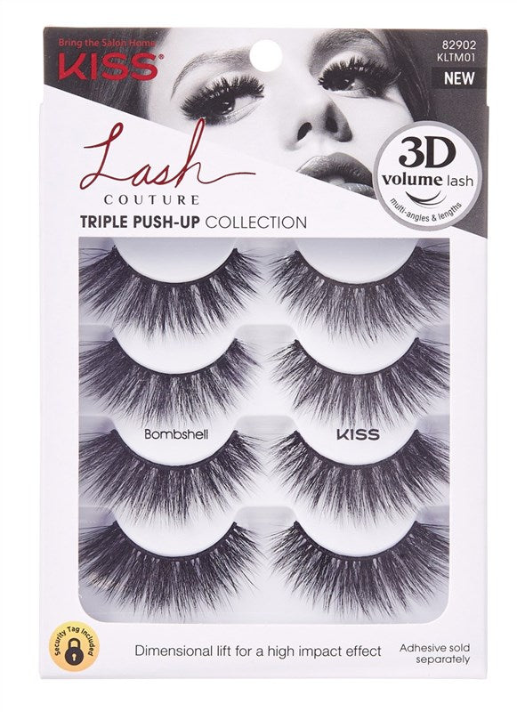 Kiss Lash Couture Triple Push- Up Collection Bombshell