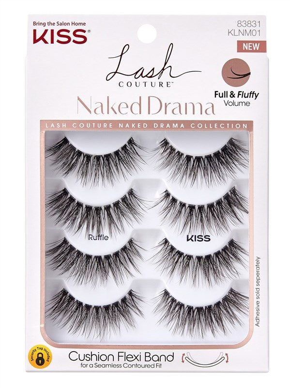 Kiss Lash Couture Naked Drama Collection Ruffle