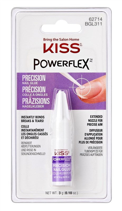 Kiss Powerflex Precision Nail Glue 0.10oz