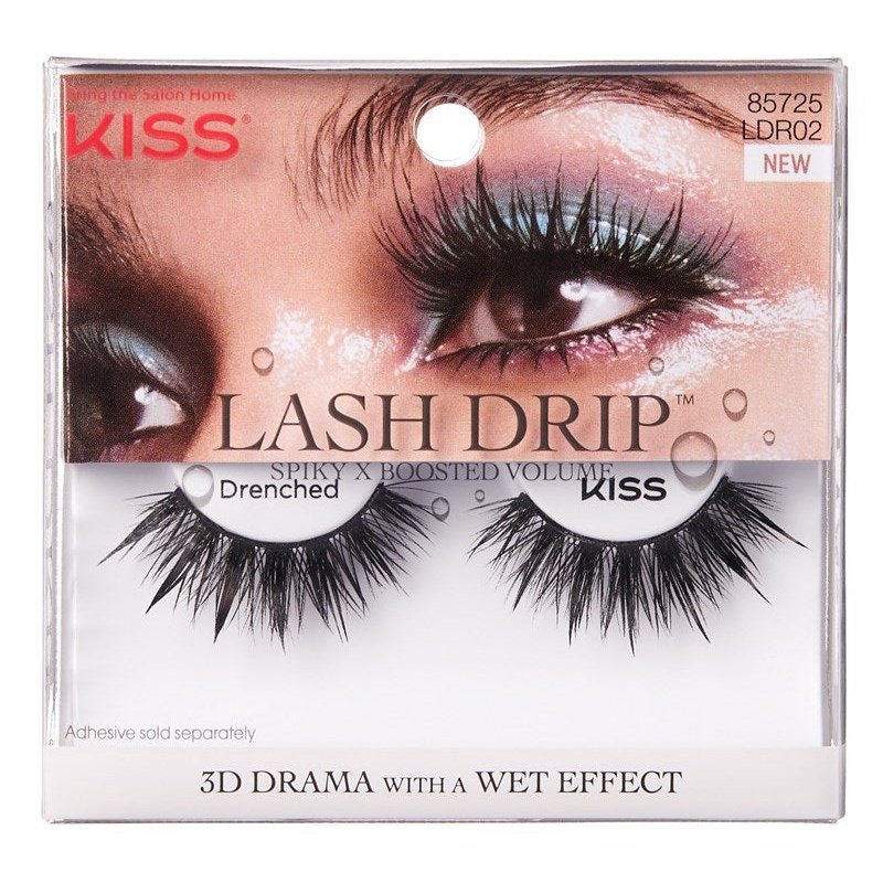 Kiss Lash Drip Drenched .