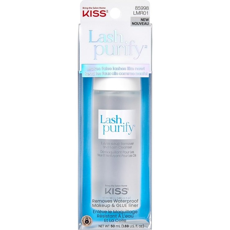 Kiss Lash Purify Eye Makeup Remover & Lash Cleanser 1.69oz