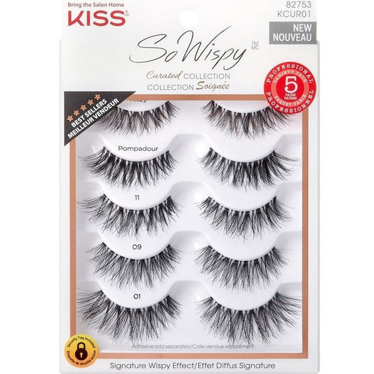 Kiss Lash So Wispy Curated Collection 5-Pairs