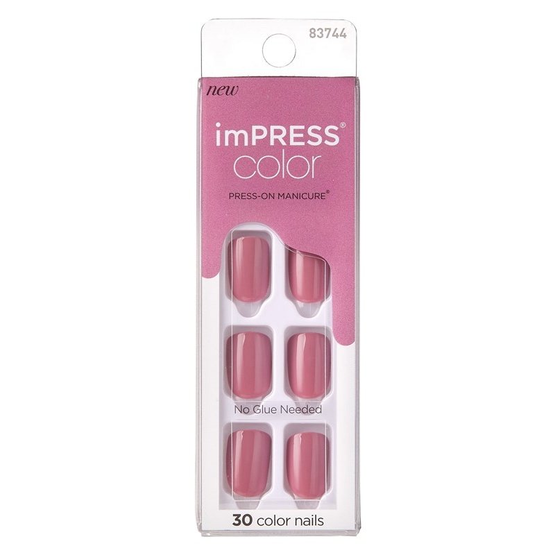 Kiss Impress Press-On-Manicure Nails 30 Count Petal Pink