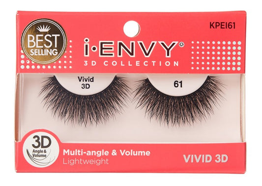 Kiss I Envy Vivid 3D Lashes #61 Multi-Angle And Volume