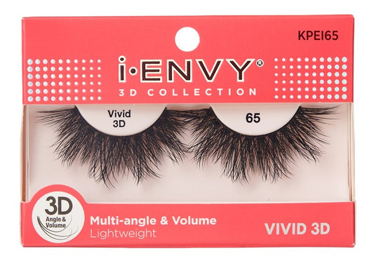 Kiss I Envy Vivid 3D Lashes #65 Multi-Angle And Volume