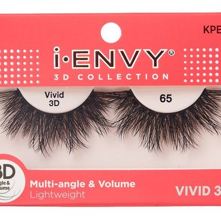 Kiss I Envy Vivid 3D Lashes #65 Multi-Angle And Volume