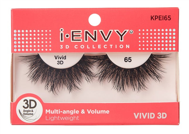 Kiss I Envy Vivid 3D Lashes #65 Multi-Angle And Volume
