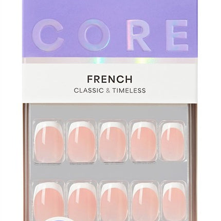 Kiss Core French Nails Press On 32 Ct Short Snapshot