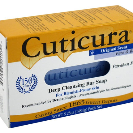 Cuticura Deep Cleansing Bar Soap Original 5.25oz