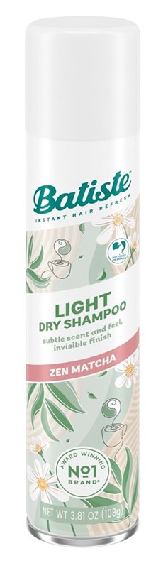 Batiste Dry Shampoo Light Zen Matcha 3.81oz