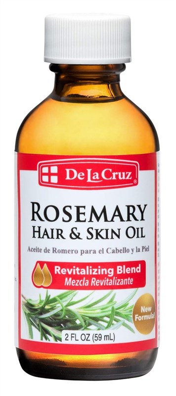 De La Cruz Rosemary Oil 2oz Moisturizer For Skin & Hair