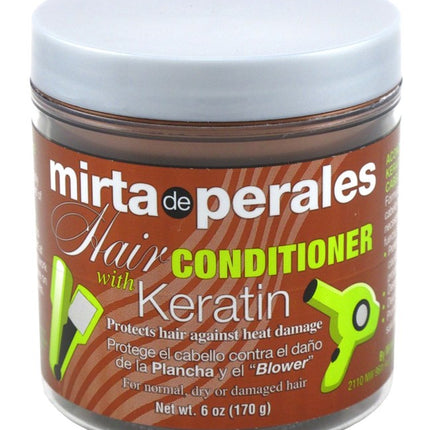 Mirta De Perales Conditioner With Keratin 6oz Jar