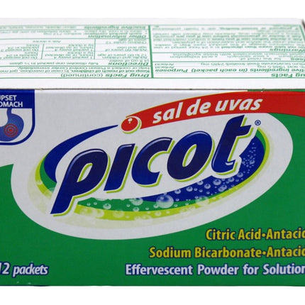Sal De Uvas Picot Citric Acid Antacid 12 Packets