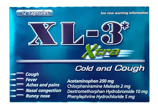 Xl-3 Xtra Cold And Cough Capsules