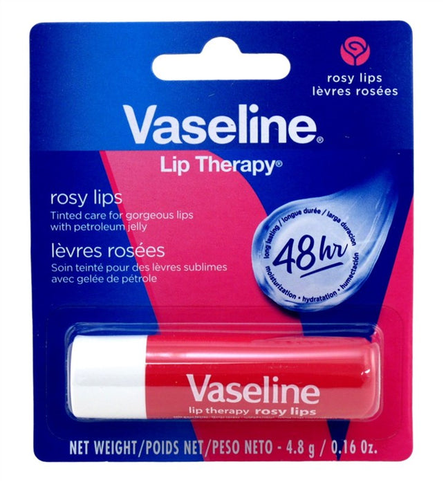 Vaseline Lip Therapy Rosy Lips 0.16oz (24 Pieces)