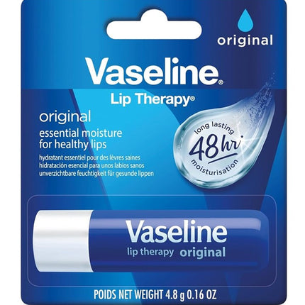Vaseline Lip Therapy Original 0.16oz (24 Pieces)