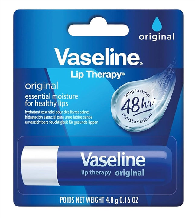 Vaseline Lip Therapy Original 0.16oz (24 Pieces)