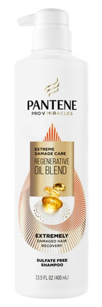 Pantene Shampoo Extreme Damage Regenerative Oil Blend 13.2oz