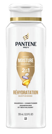 Pantene Shampoo 2-In-1 Daily Moisture Renewal 12oz