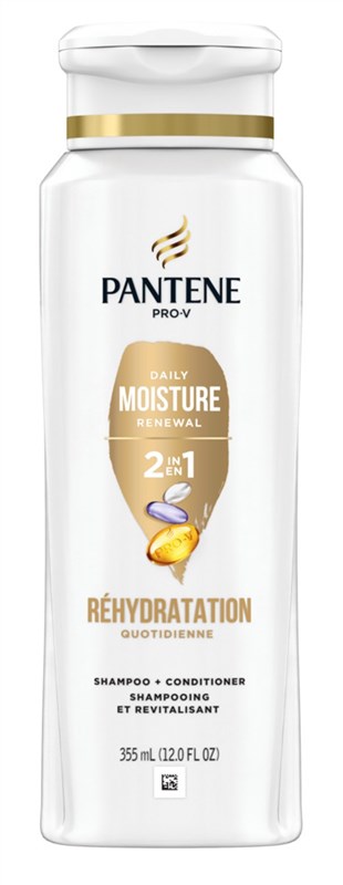Pantene Shampoo 2-In-1 Daily Moisture Renewal 12oz