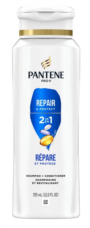 Pantene Shampoo 2-In-1 Repair & Protect 12oz
