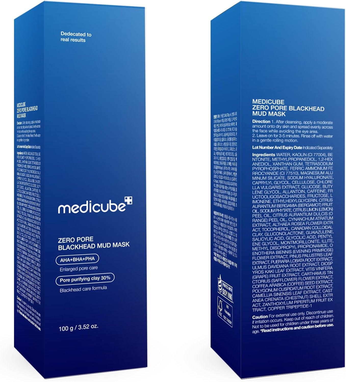 [Medicube] ZERO PORE BLACKHEAD MUD MASK 100g