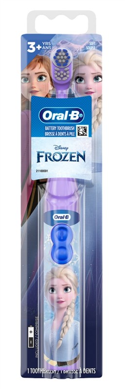 Oral-B Toothbrush Rotating Head Frozen Soft (Battery)