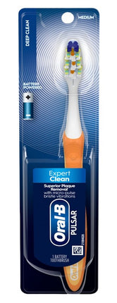 Oral-B Toothbrush Pulsar Medium Battery Powered