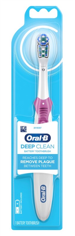 Oral-B Toothbrush Deep Clean Remove Plaque (Battery)
