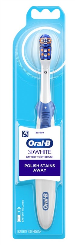 Oral-B Toothbrush 3D White Stains Away (Battery)