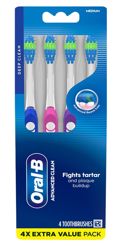 Oral-B Toothbrush Advanced Clean Medium
