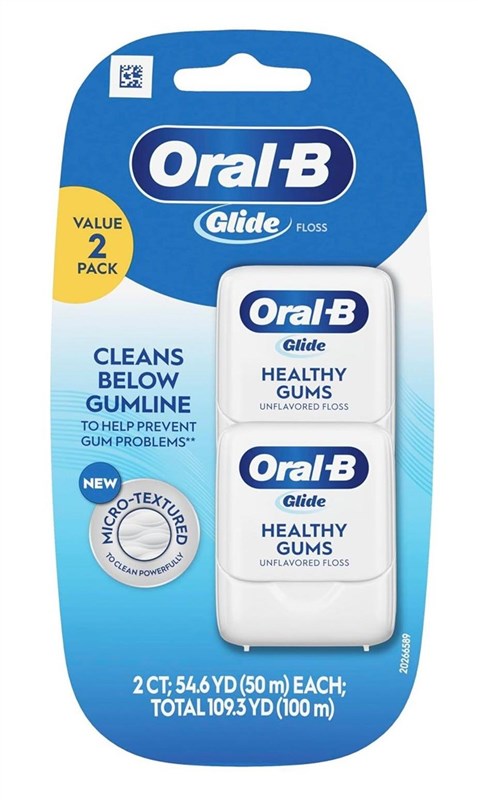 Oral-B Glide Floss Pro-Health 109.3 Yds Value 2 Count