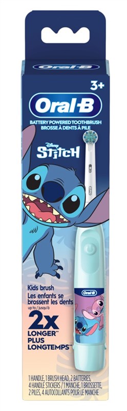Oral-B Toothbrush Kids X-Soft Battery Powered Stitch