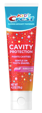 Crest Toothpaste 4.2oz Kids Cavity Protection Bubble Gum