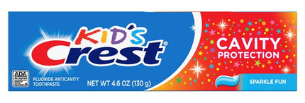 Crest Toothpaste 4.6oz Kids Cavity Protection Sparkle Fun