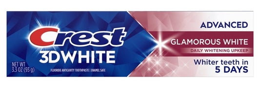 Crest Toothpaste 3.3oz 3D White Glamorous White