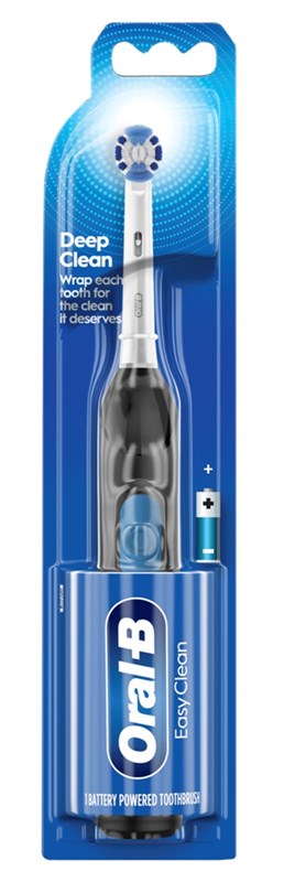 Oral-B Toothbrush Easy Clean Black Battery Powered