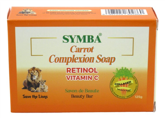 Symba Bar Soap Carrot Complexion Retinol Vit C 125G