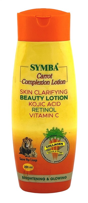 Symba Carrot Complexion Lotion Brightening And Glowing 200Ml
