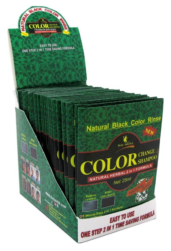 Deity Shampoo Color Change Packettes (24 Pieces) Display