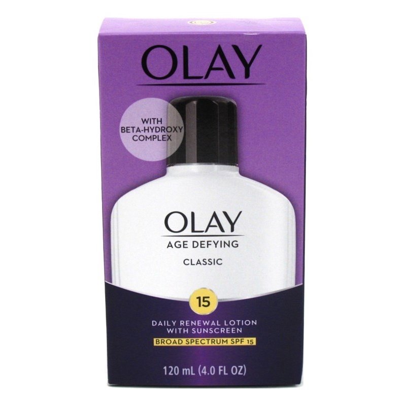 Olay Age Defying Classic Lotion Spf#15 4oz W/Beta Hydr