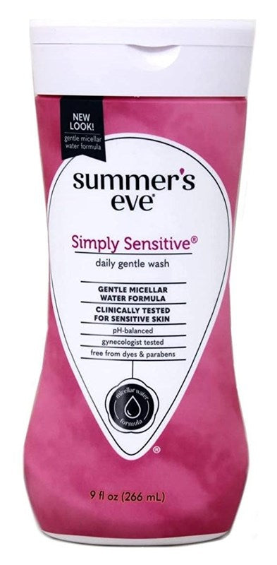 Summers Eve Cleansing Wash 9oz Simply Sensitive